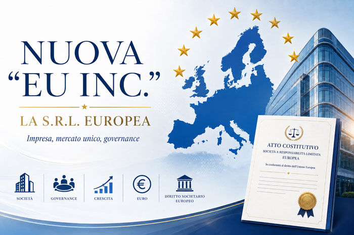 EU Inc. e nuova s.r.l. europea nel 28th regime